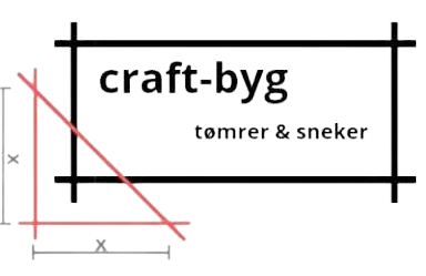 Craft-byg tømrer og snedker logo