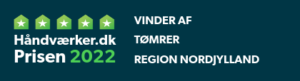 Vinder af Håndværker.dk Prisen 2022 Nordjylland Tømrer
