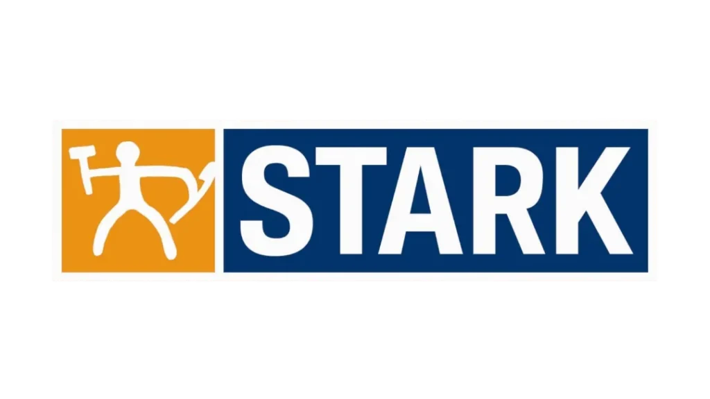 Stark logo med menneskeligt ikon og tekst.